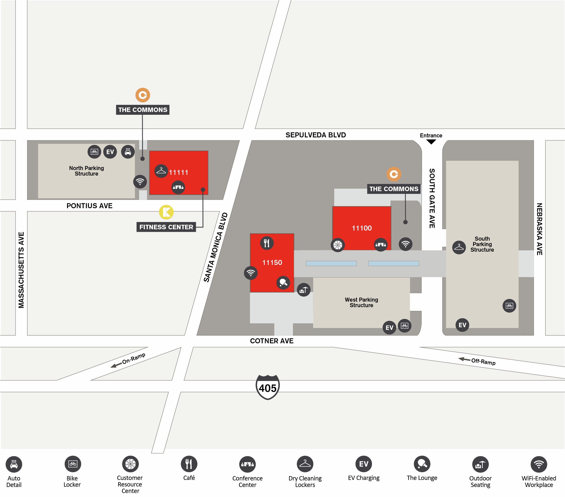 Westwood Gateway Site Map