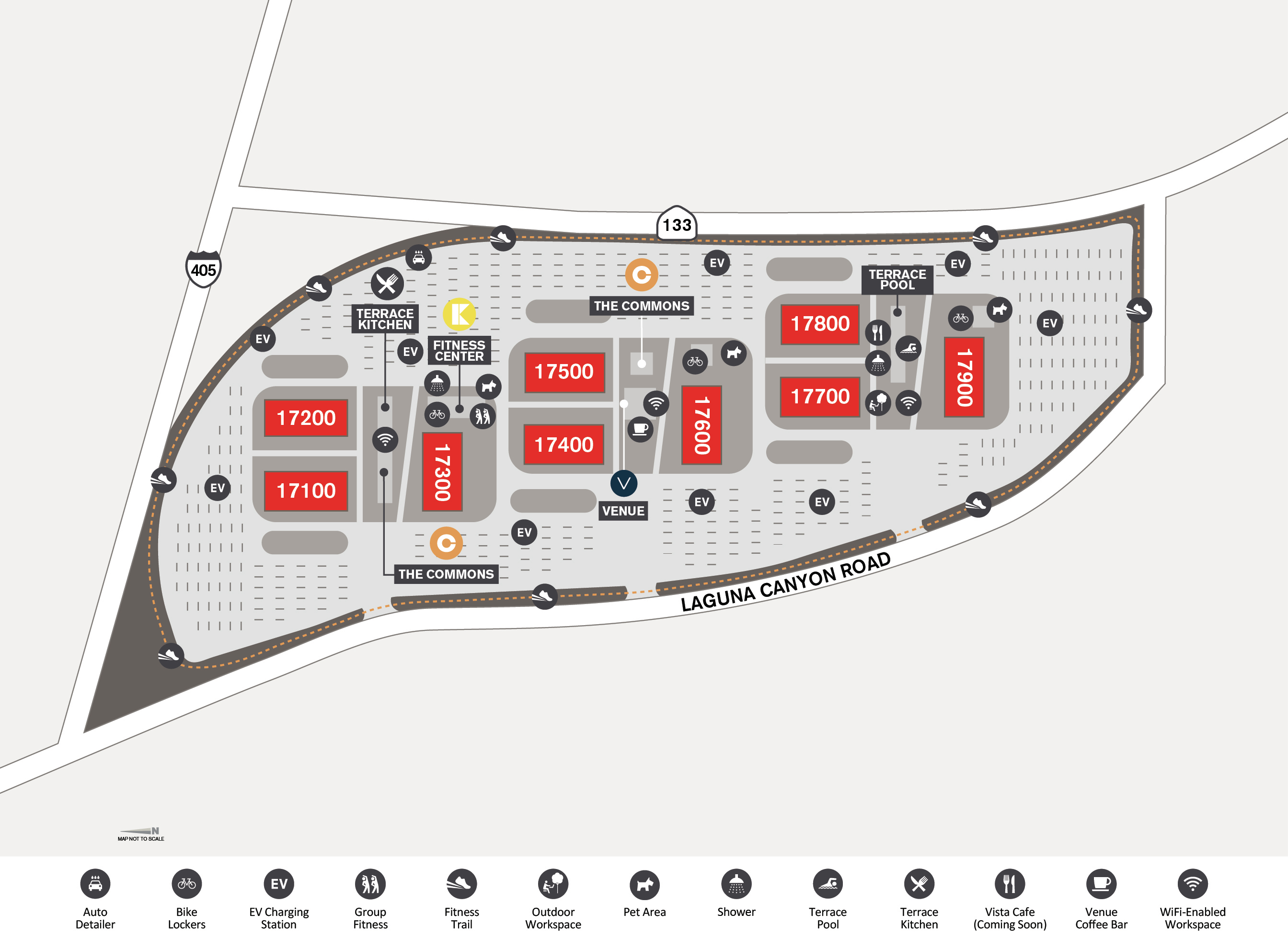 Spectrum Terrace Site Map