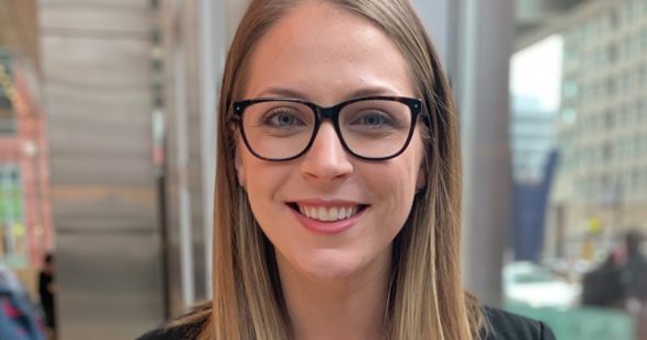 Kristen Peters, property manager at 300 North LaSalle in Chicago, IL