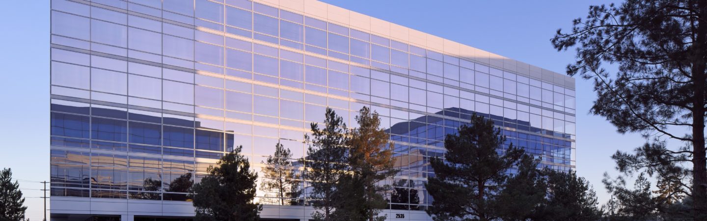 Exterior building photography of office buildings at Santa Clara Square in Santa Clara, CA