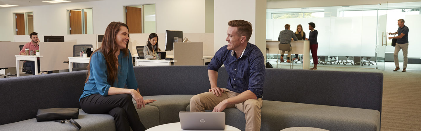 Photography of the ReadyNow office suite at Gateway at Torrey Hills in San Diego, CA