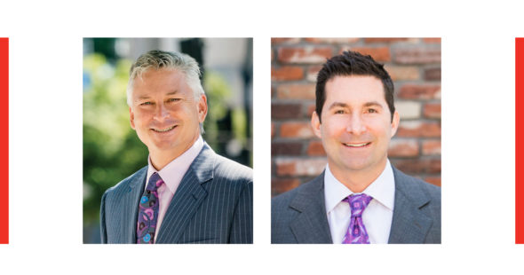 San Diego - Brokers of the Quarter David Marino and Scot Ginsburg of Hughes Marino