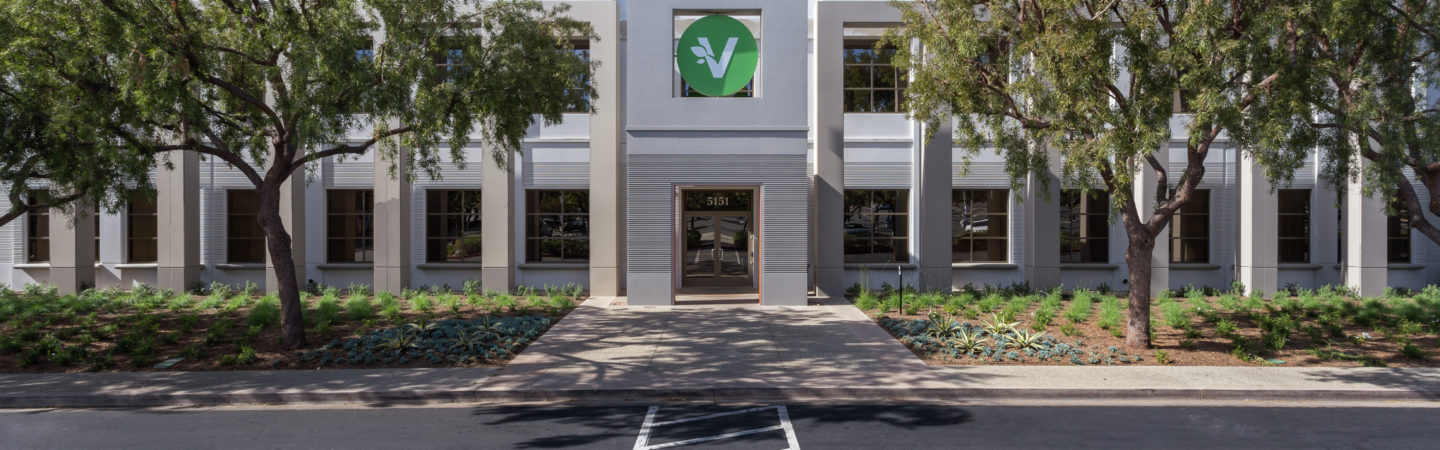 Exterior building photography of The Vine at UCI Research Park in Irvine, CA