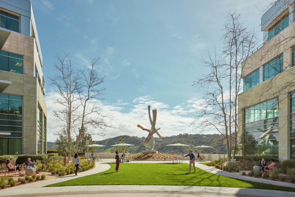 Lifestyle photography of The Commons at Gateway at Torrey Hills in San Diego, CA