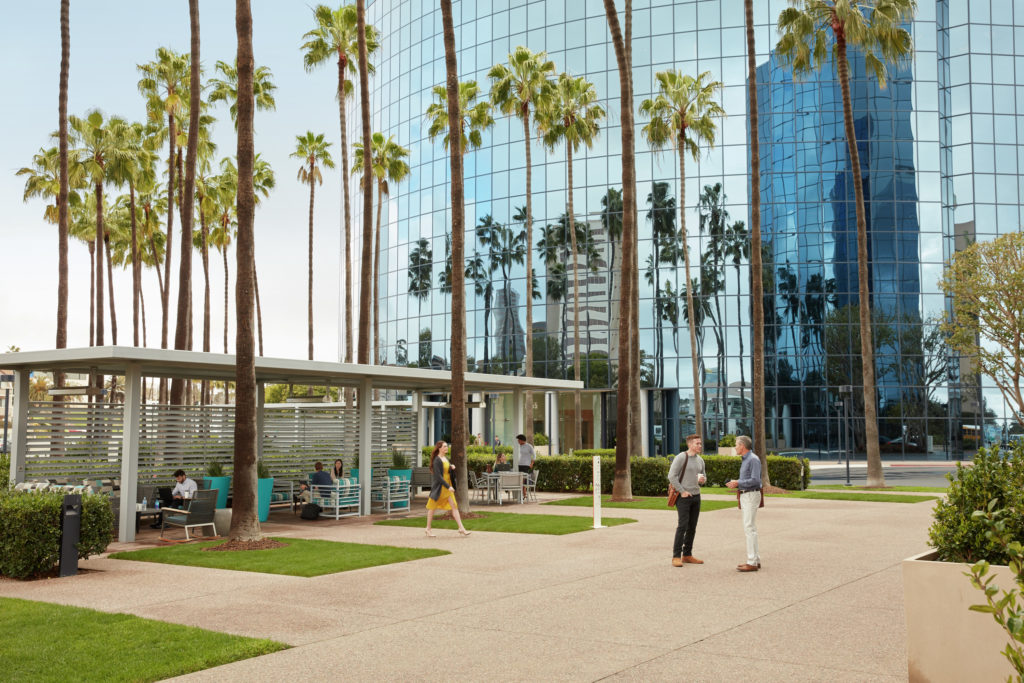 Lifestyle photography of The Commons at La Jolla Center in San Diego, CA