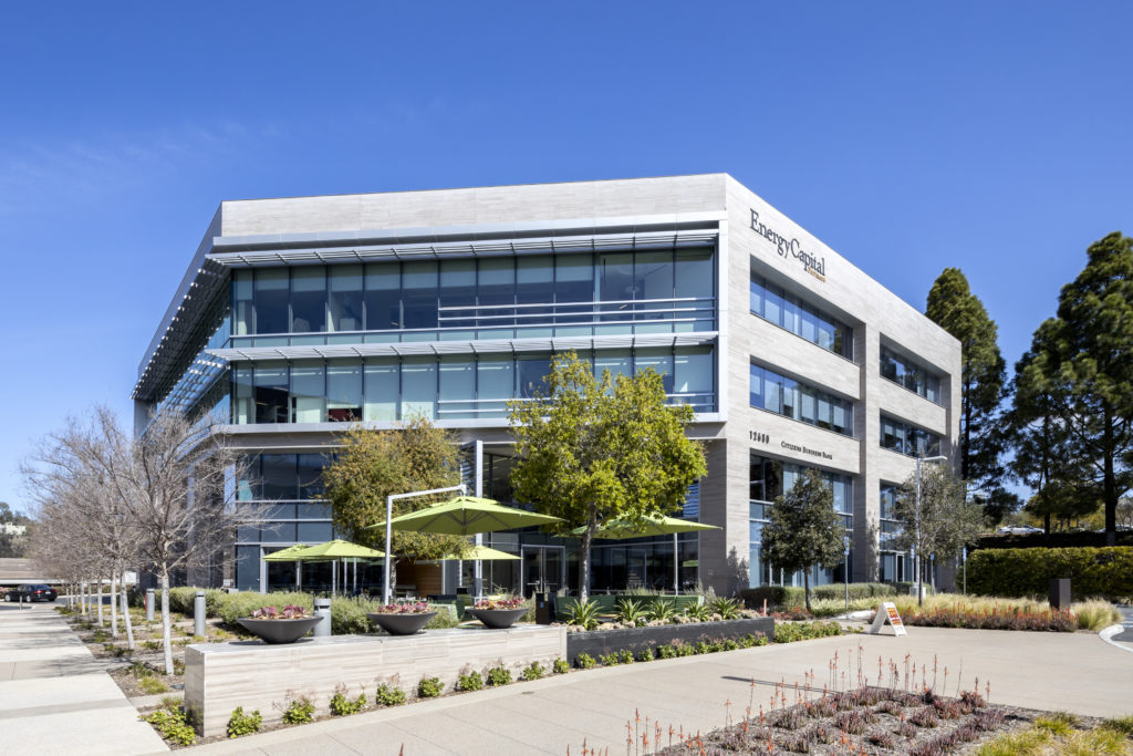 Building exterior photography of 12680 High Bluff Drive in San Diego, CA