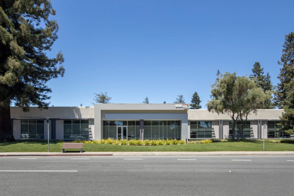 Exterior building photography of 323 N Mathilda Avenue in Sunnyvale, CA