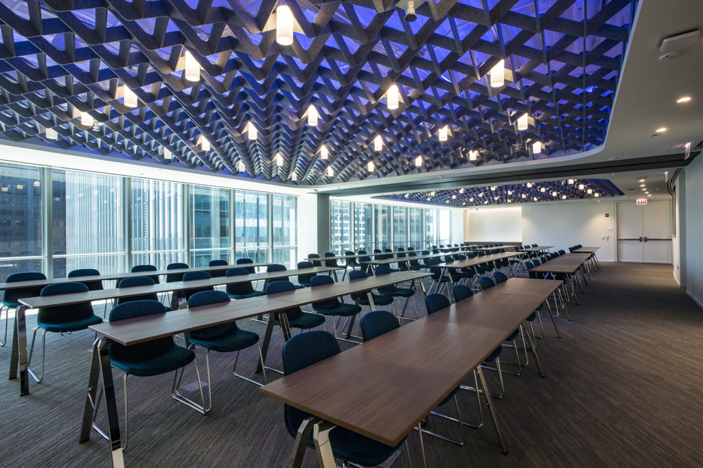 Photography of venue71 - the conference center at 71 South Wacker in Chicago, IL
