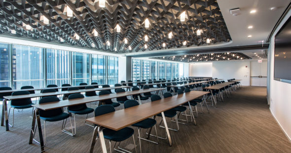 Photography of venue71 - the conference center at 71 South Wacker in Chicago, IL
