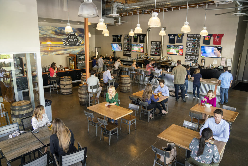 Left Coast Brewing Distillery & Smokehouse at Discovery Park
