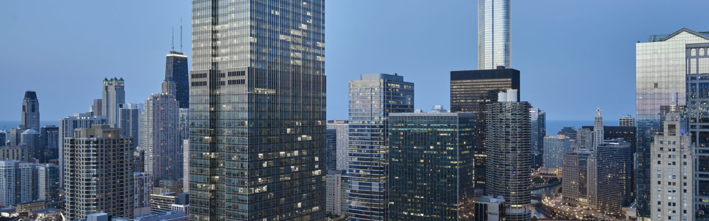 Skyline view of Chicago, IL