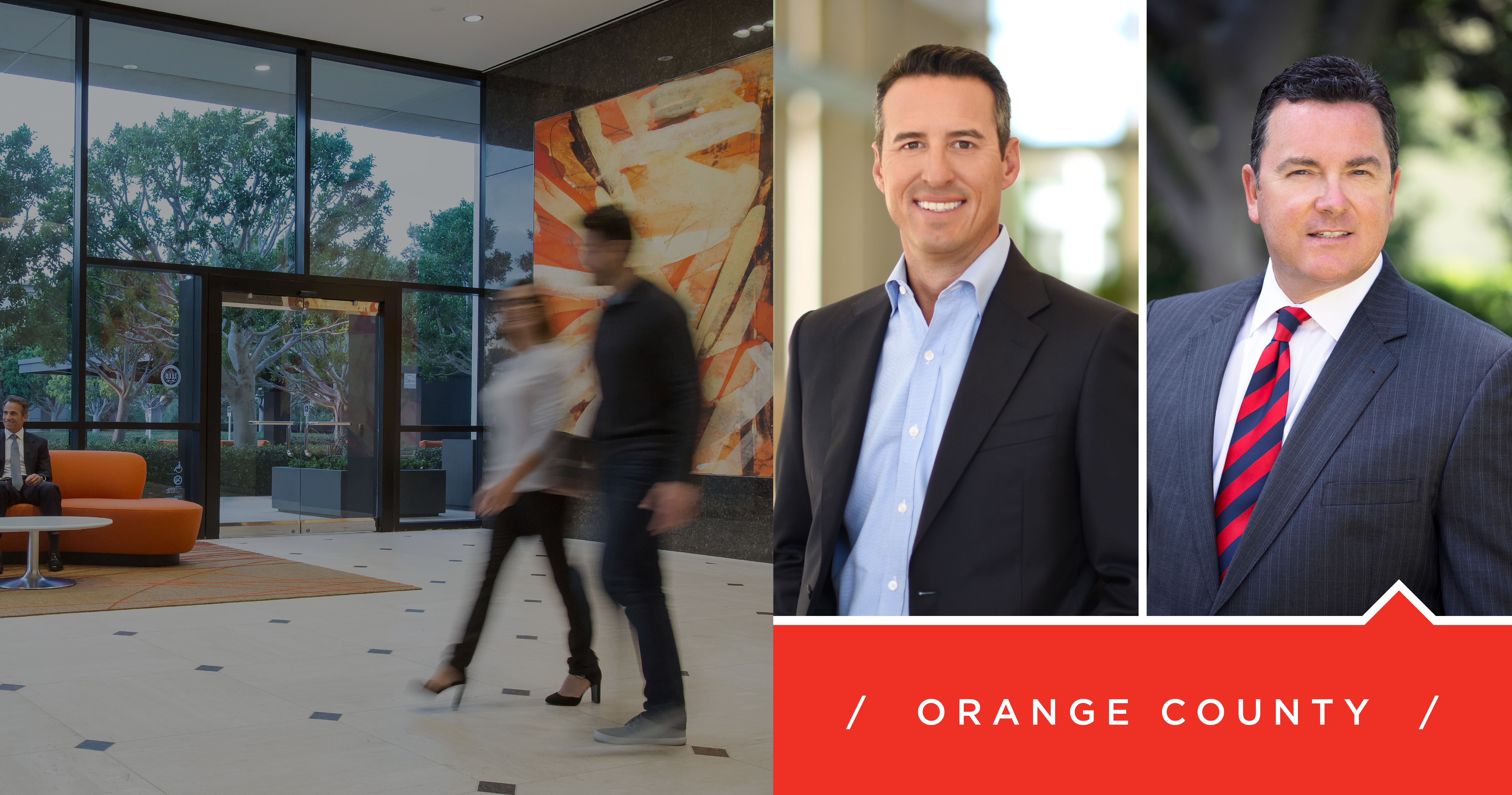 Stever Card and Randy Parker of Savills, Brokers of the Quarter