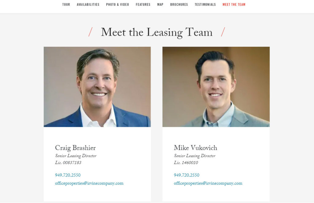 Meet the Leasing Team